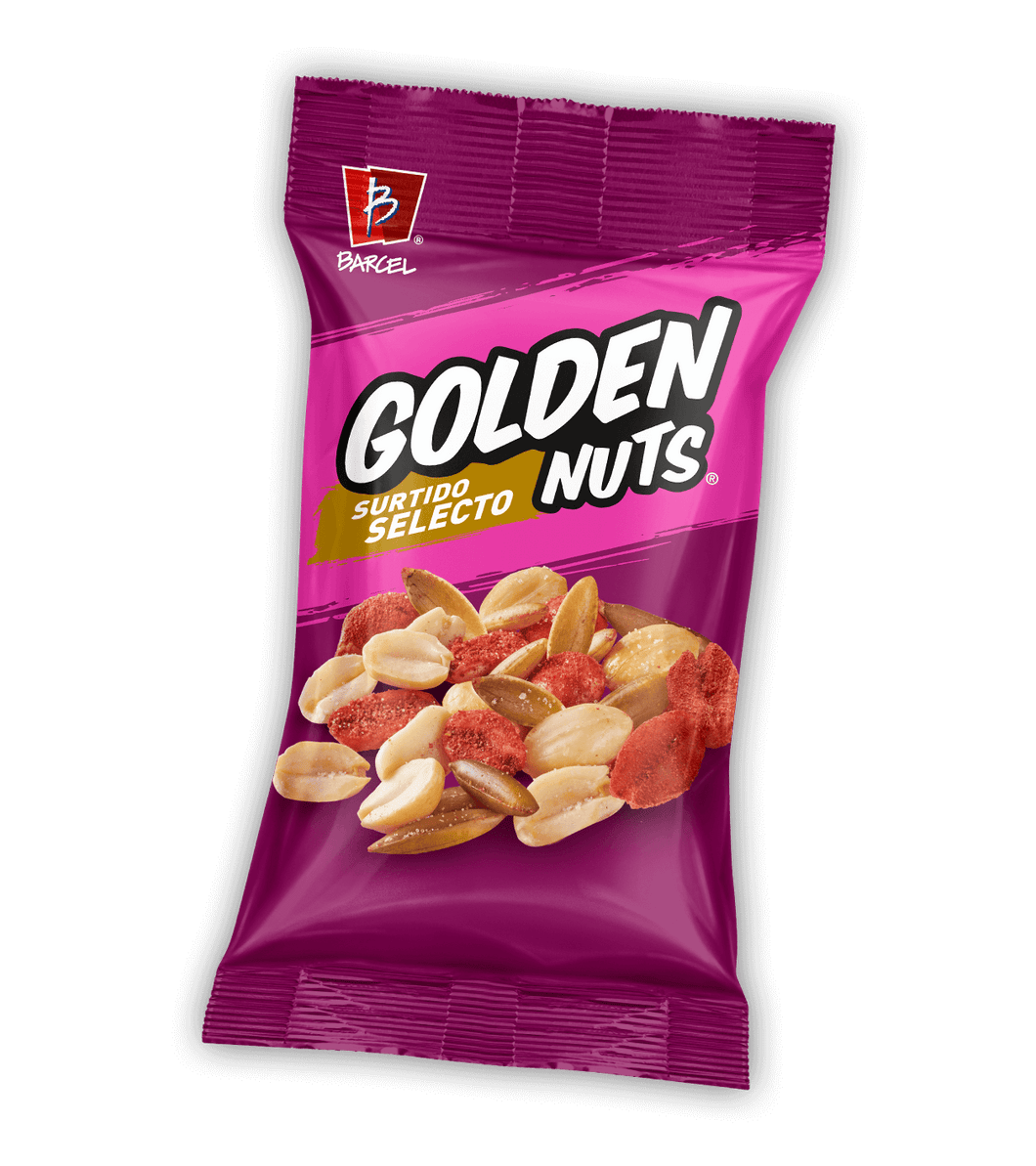 Cacahuates Golden Nuts Surtido selecto 100 gr